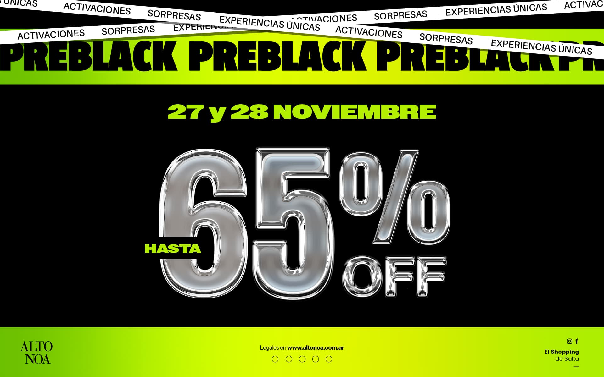 Viví el Pre-Black con ¡appa!