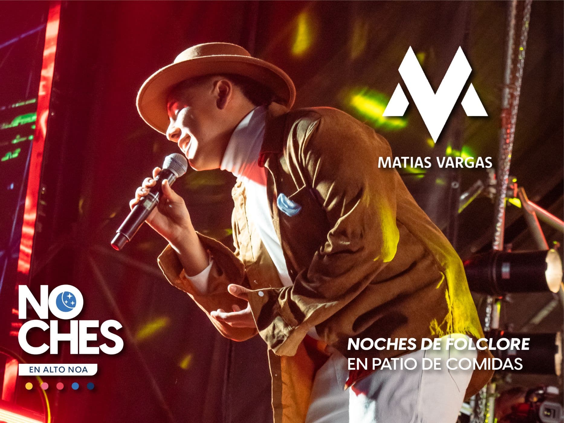 Matías Vargas en Noches de Folclore