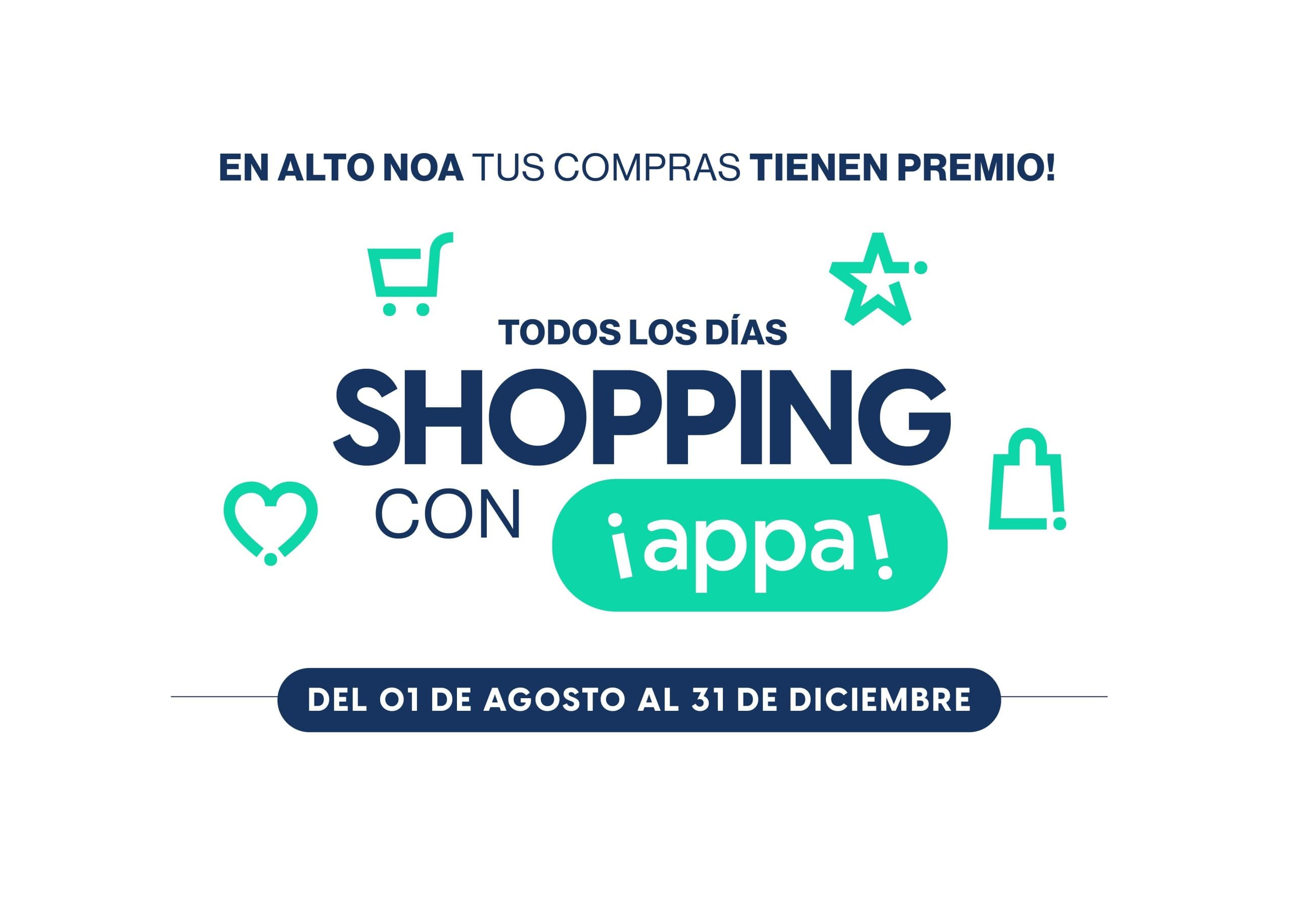 ¡Shopping con Appa! Todos los días con descuentos imperdibles