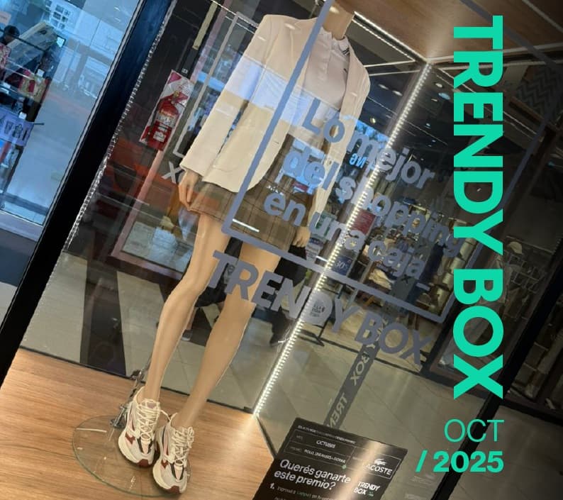 ¡Lacoste se adueña de la Trendy Box de Octubre!