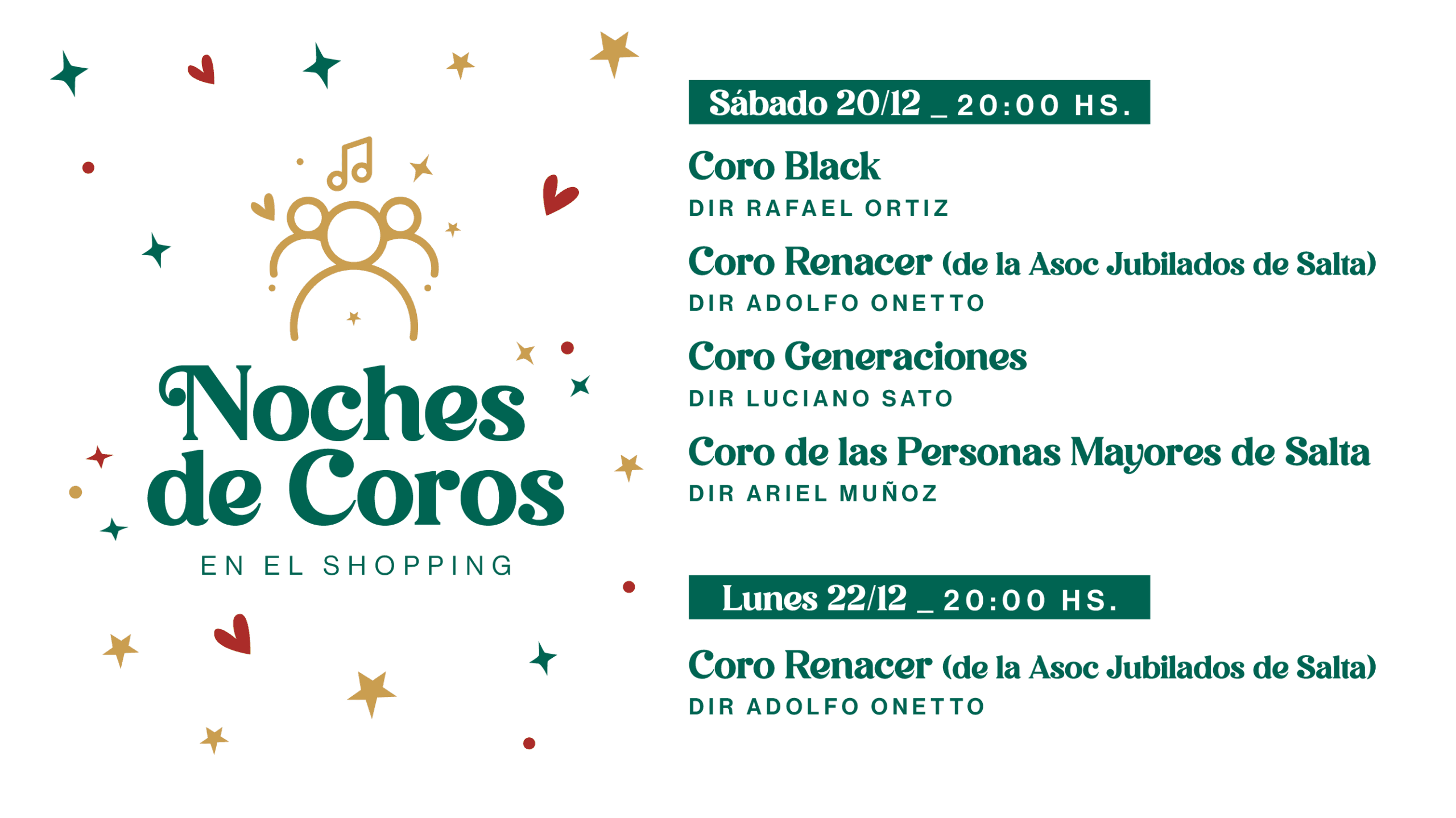 Noches de Coros en Alto Noa