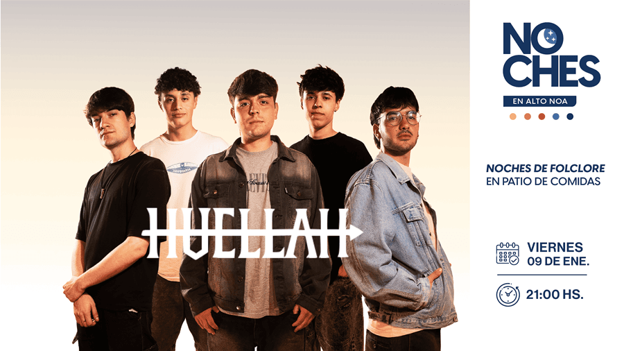 HUELLAH en Noches de Folclore