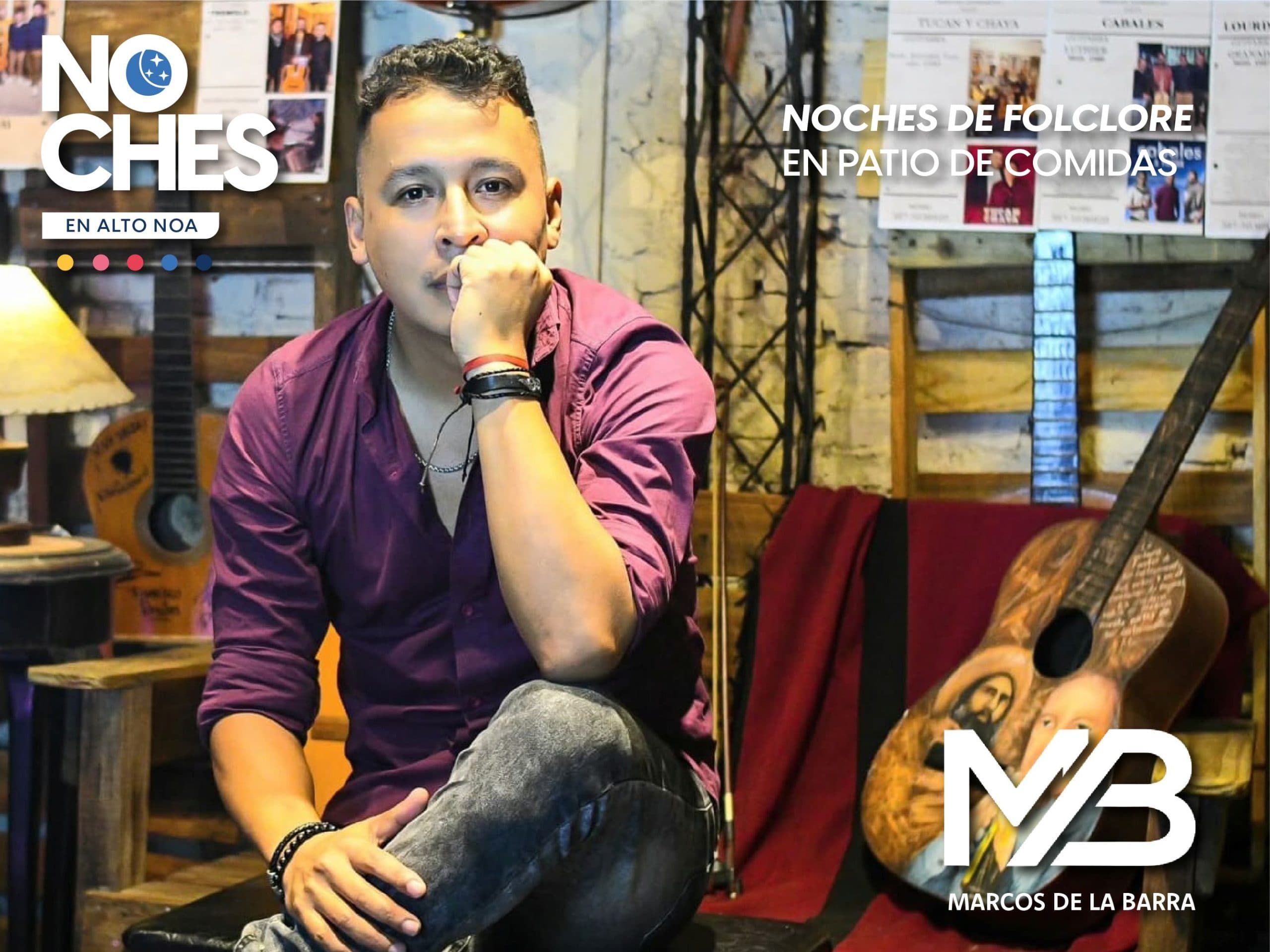 Marcos de la Barra en Noches de Folclore